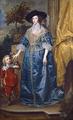 [Queen Henrietta Maria and her dwarf Sir Jeffrey Hudson]