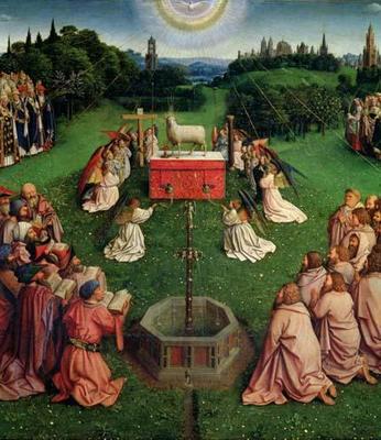[Van Eyck - Ghent Altarpiece: Main Panel] 