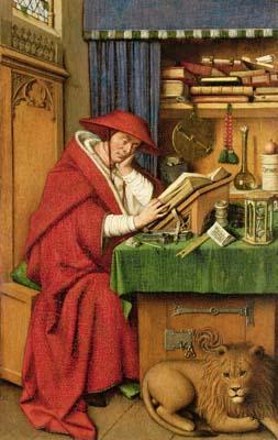 [Van Eyck - St. Jerome in his Study] 