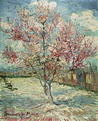 [Van Gogh - Peach Tree in Bloom, Souvenir de Mauve] 