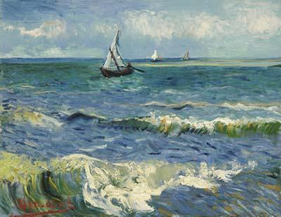 [Van Gogh - Seascape at Saintes-Maries] 
