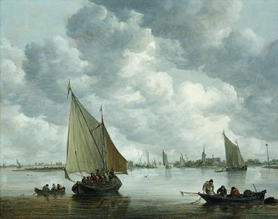 [Van Goyen - Fishingboat in an Estuary] 
