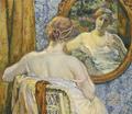 [Woman in a Mirror]