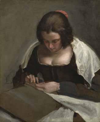 [Velasquez - The Needlewoman] 