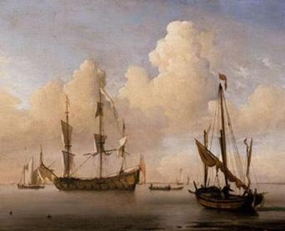[Van de Velde - Seascape, 1695] 