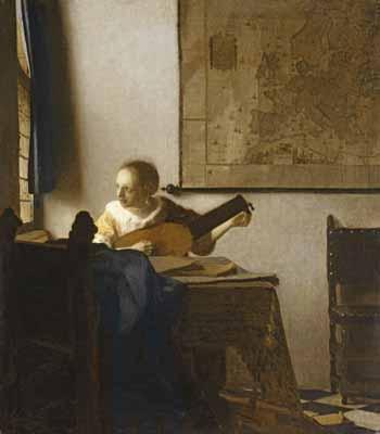 [Vermeer - Woman with a Lute] 