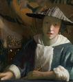 [Young Girl with a Flute]