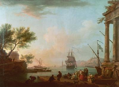 [Vernet - Sea Port, Sunrise] 