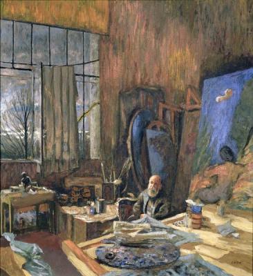 [Vuillard - Portrait of Ker-Xavier Roussel] 