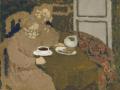[Two Women Drinking Coffee]