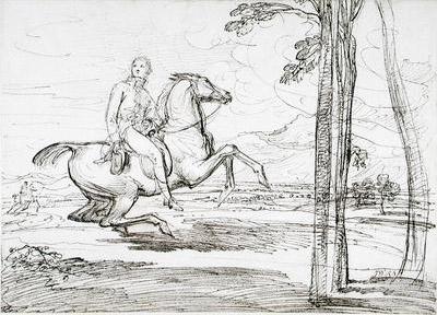[Ward - Horseman in a Landscape] 