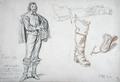[Studies of a Standing Figure]