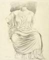 [Study of Sculpture, from the Elgin Marbles]