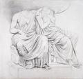 [Study of Two Classical Statues]