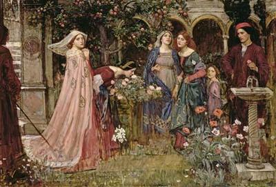 [Waterhouse - Enchanted Garden] 