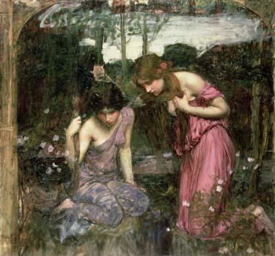 [Waterhouse - Nymphs Finding the Head of Orpheus] 