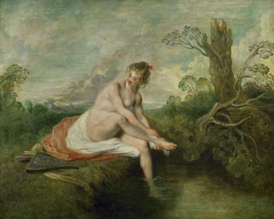 [Watteau - Diana at her Bath] 