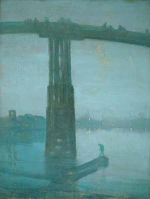 [Whistler - Nocturne in Blue and Gold: Old Battersea Bridge] 
