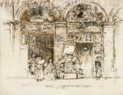 [Whistler - Sunflowers, Rue des Beaux-Arts] 