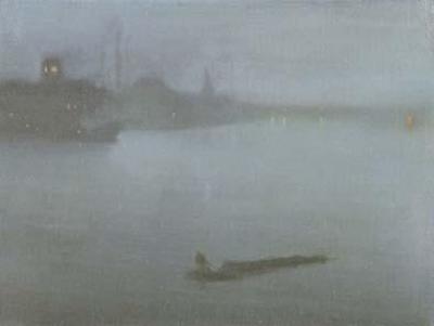 [Whistler - Thames, Nocturne in Blue and Silver] 