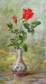 [The Crimson Rose, a Messenger of Love]