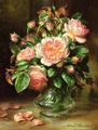 [English Elegance Roses in a Glass]