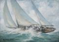 [Classic Yacht, Twixt Wind and Water]