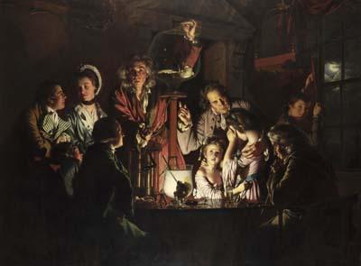 [Wright of Derby - An Experiment on a Bird in an Air Pump] 