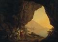 [A Grotto in the Kingdom of Naples, with Banditti]