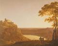 [Lake Nemi at Sunset]