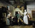 [David Garrick and Mary Bradshaw in 'The Farmer's Return']