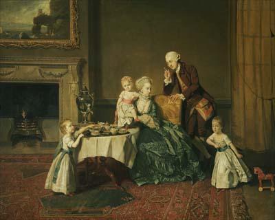 [Zoffany - John Verney, 14th Baron Willoughby de Broke and Lady Louisa North, his Wife] 
