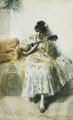 [A Spanish Girl Playing a Mandolin]