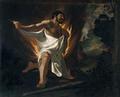 [Hercules Rips the Shirt of Nessus from his Body]