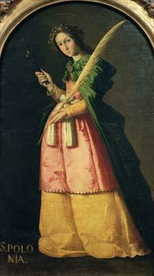[Zurbaran - St Apollonia] 