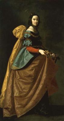 [Zurbaran - St Elizabeth of Portugal] 