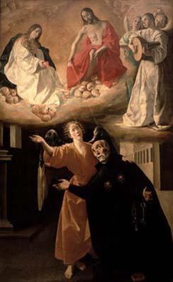 [Zurbaran - The Vision of St Alphonsus Rodriguez] 
